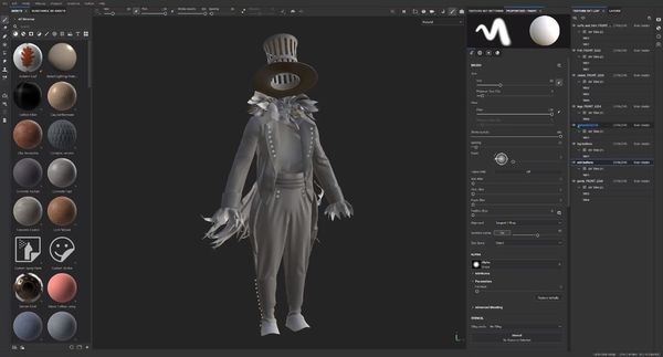 Digital Costume Workflow Using Marvelous Designer and Adobe Substance 3D